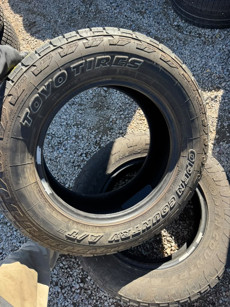 245/65R17 Pair (2 Used Tires)  Toyo Open Country - 📍 Commerce City