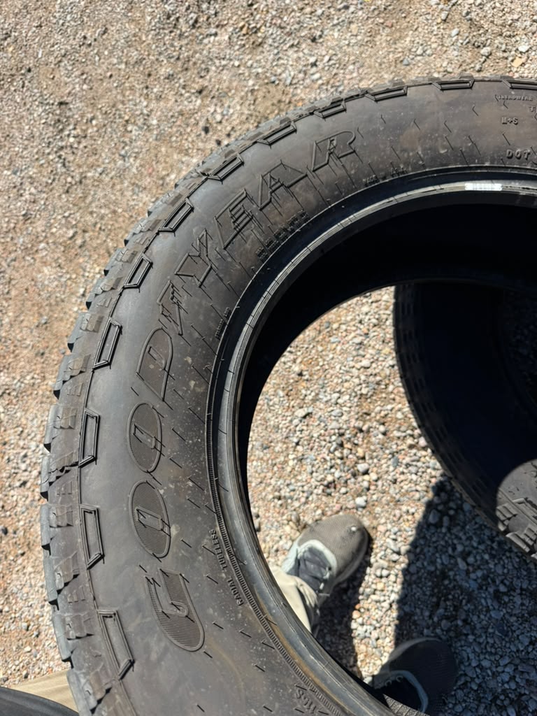 275/60R20 Pair (2 Used Tires) Goodyear Wrangler TrailRunner - 📍 Commerce City