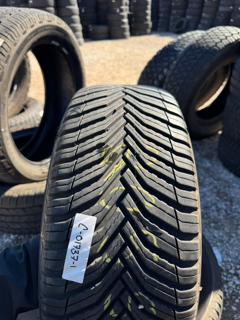 205/55R16 Pair (2 Used Tires) Michelin Cross Climate
