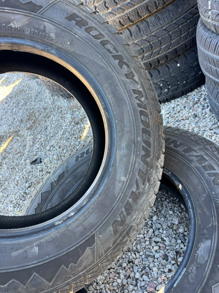 LT225/75R16 Pair (2 Used Tires) Rocky Mountain - 📍 Commerce City