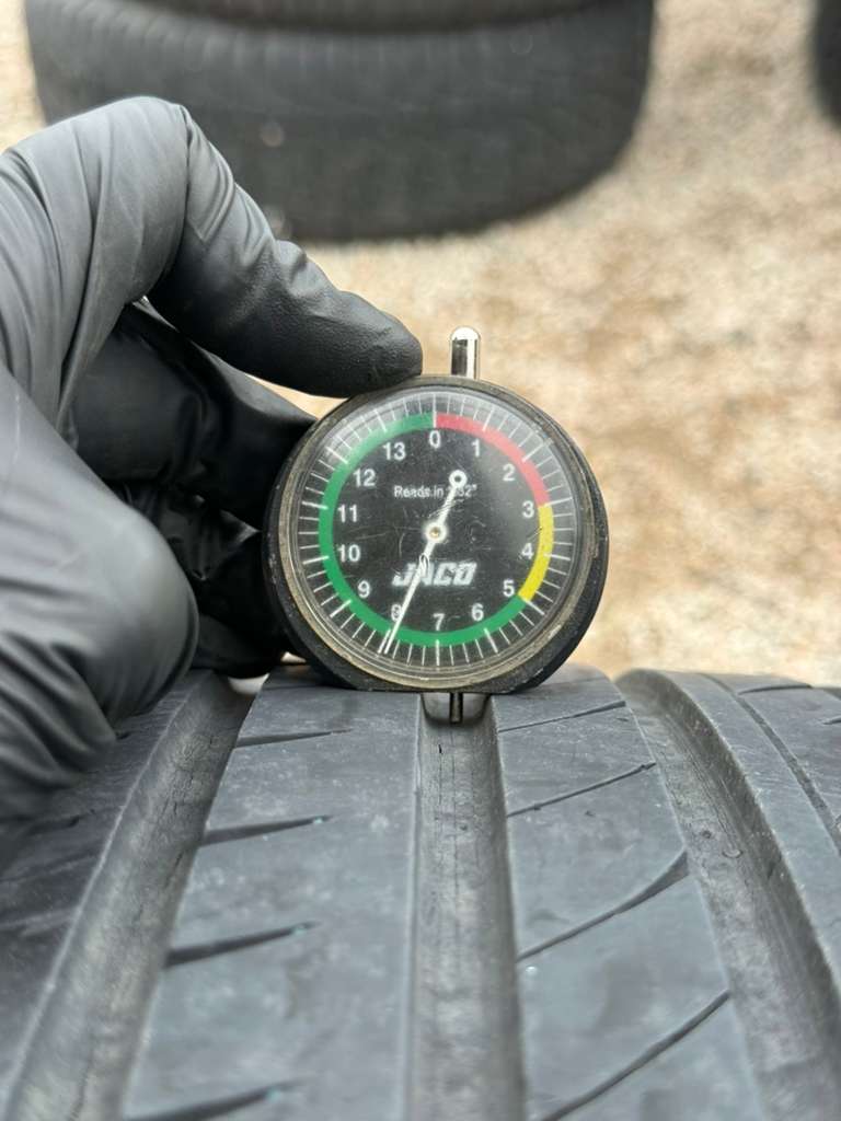 235/55R19 Pair (2 Used Tires) Hankook Ventus Prime2
